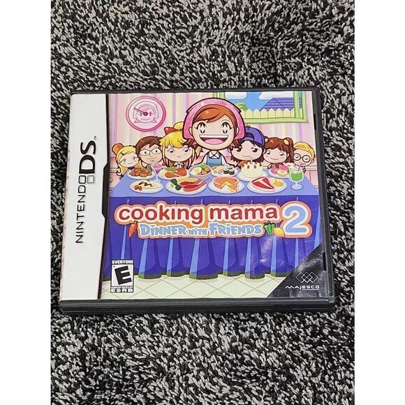 Nintendo DS Cooking Mama 2 Dinner With Friends - Picture 1 of 3
